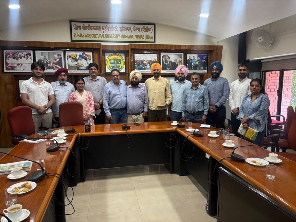 The team at Punjab Agricultural University, Ludhiana